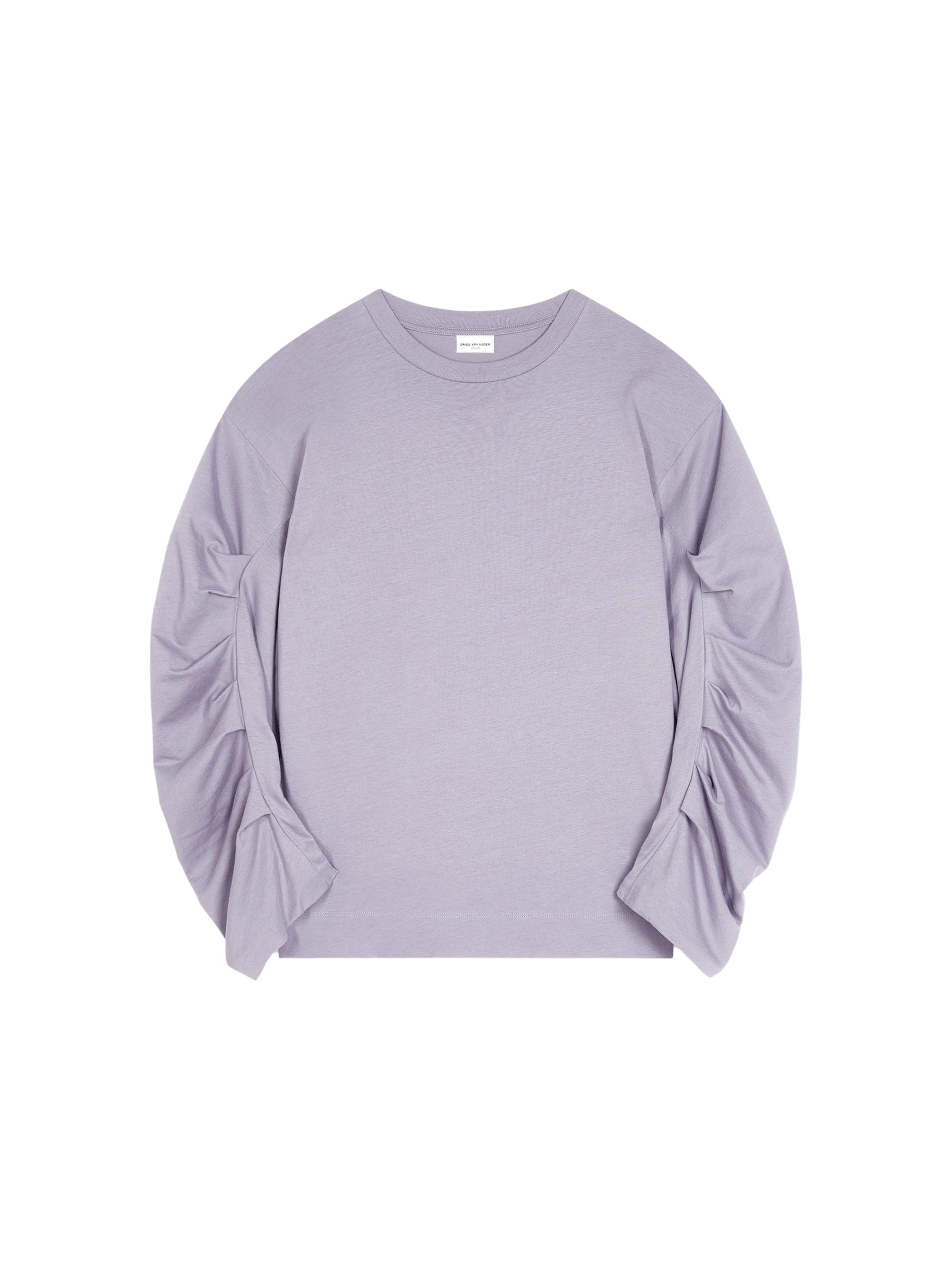 Dries-Van-Noten-Pleated-sleeves-T-shirt-scaled84213_nobg Pleated sleeves T-shirt - Image 1