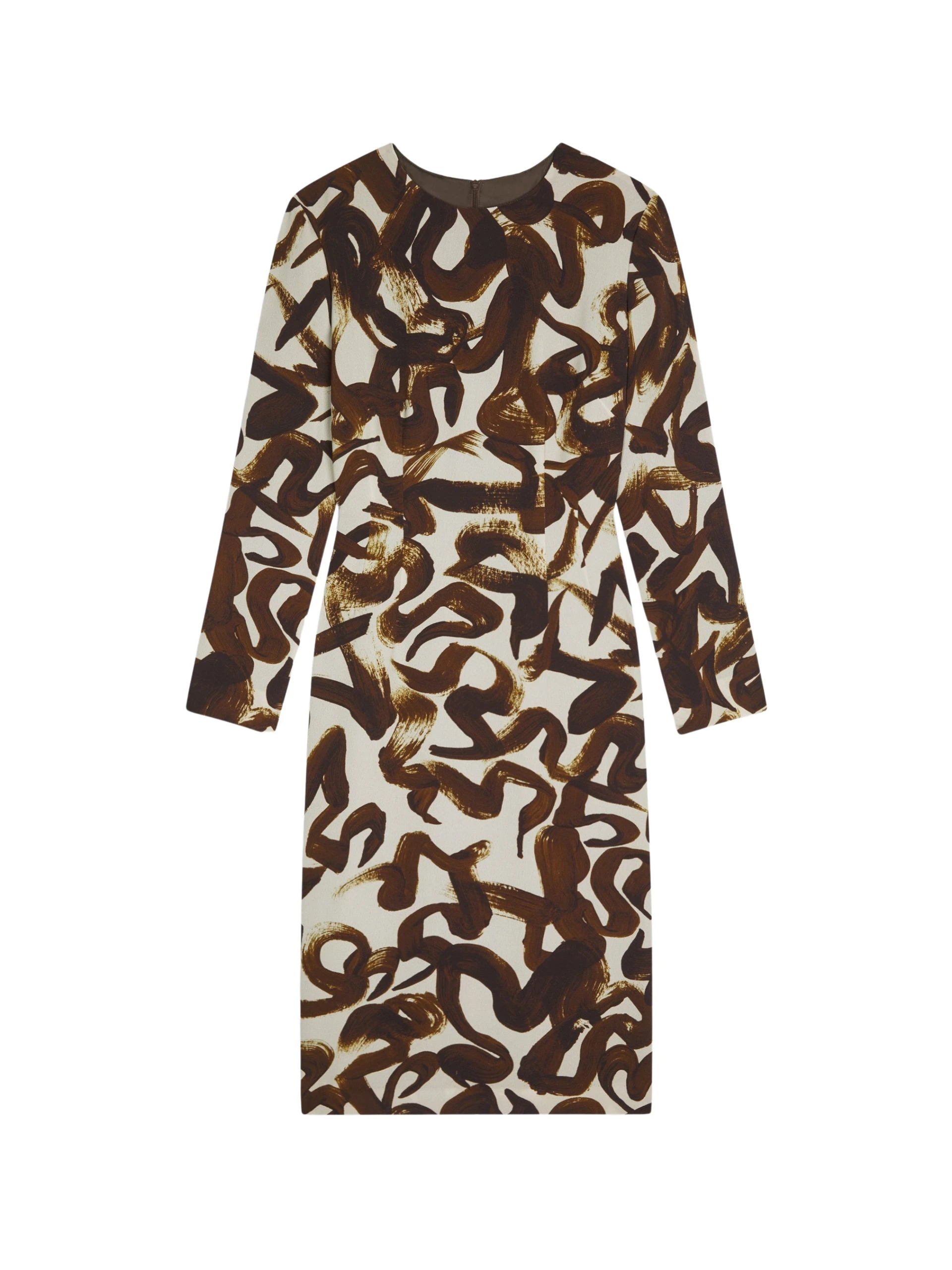 Dries-Van-Noten-Printed-shift-dress-scaled38744_nobg Printed shift dress - Image 1