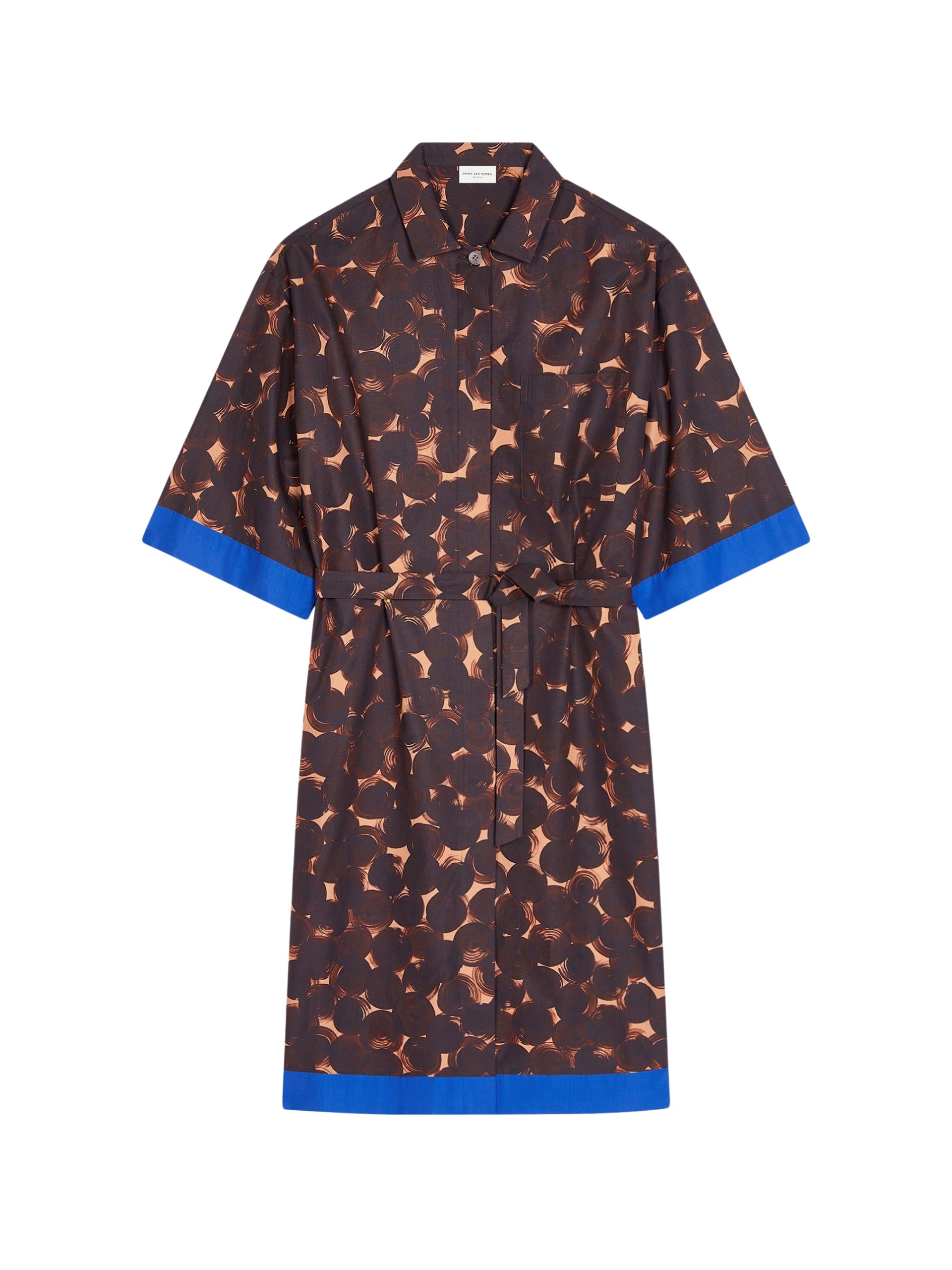 Dries Van Noten Printed shirt dress