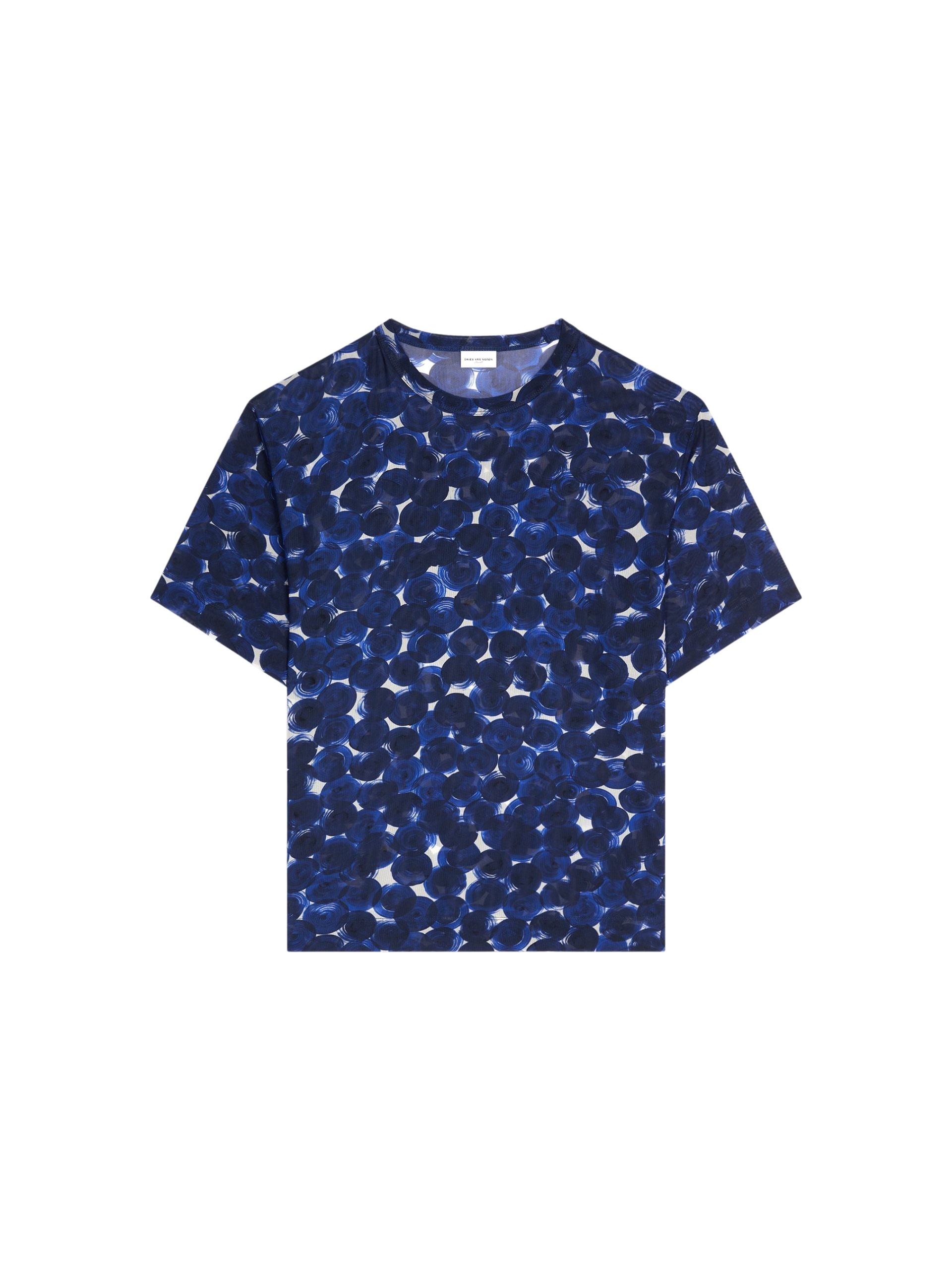 Dries Van Noten Sheer oversized tee Top