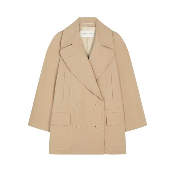Dries Van Noten Short overcoat
