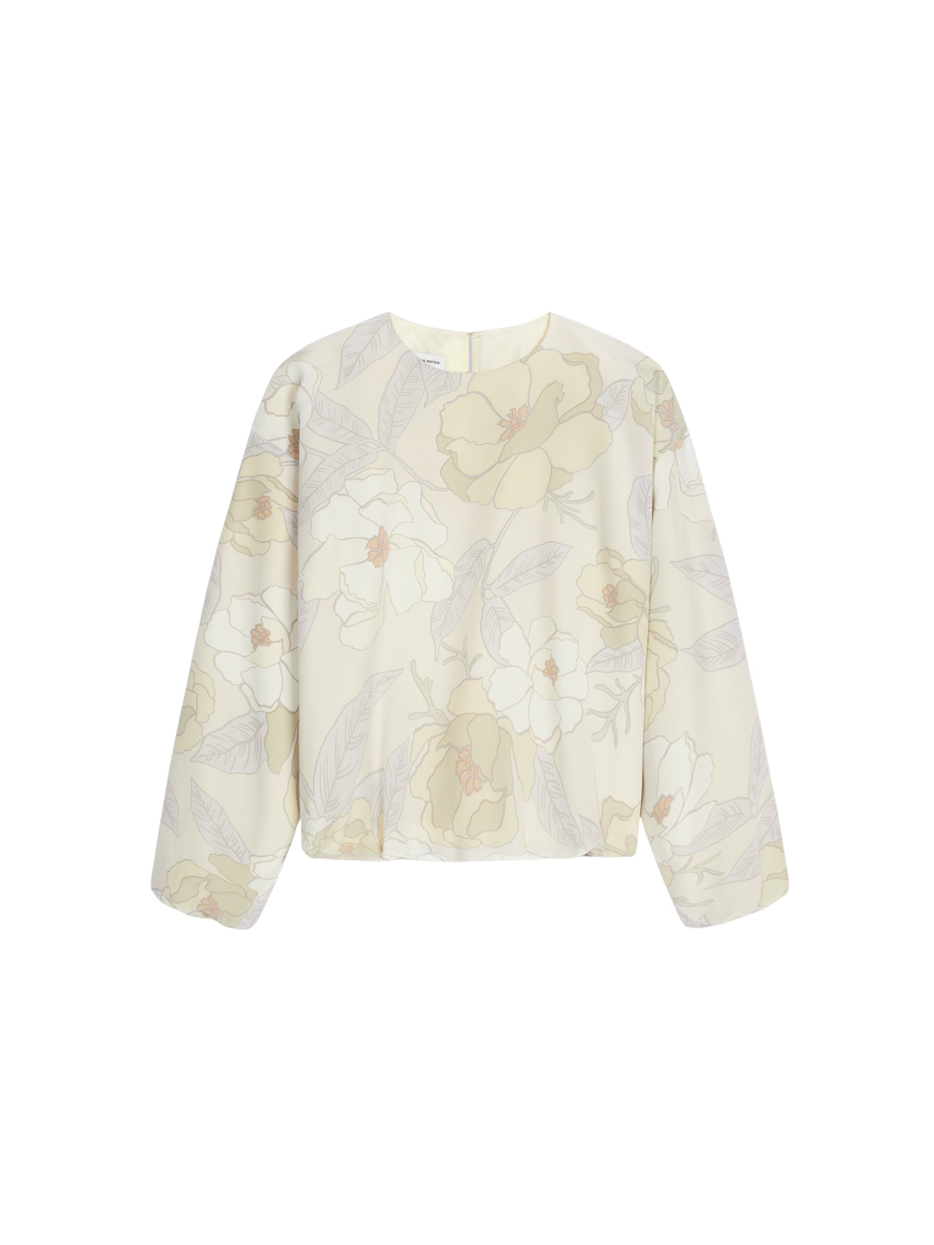 Dries Van Noten Silk cocoon top