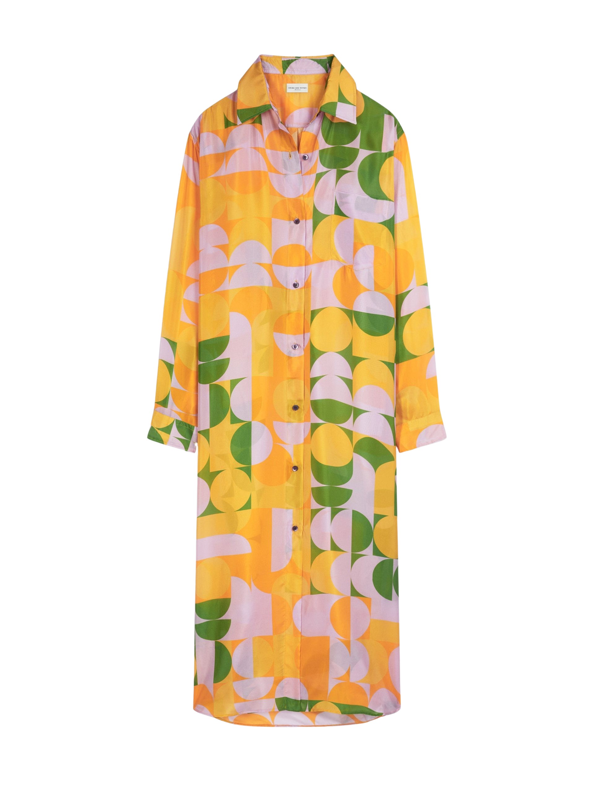 Dries Van Noten Silk shirt dress