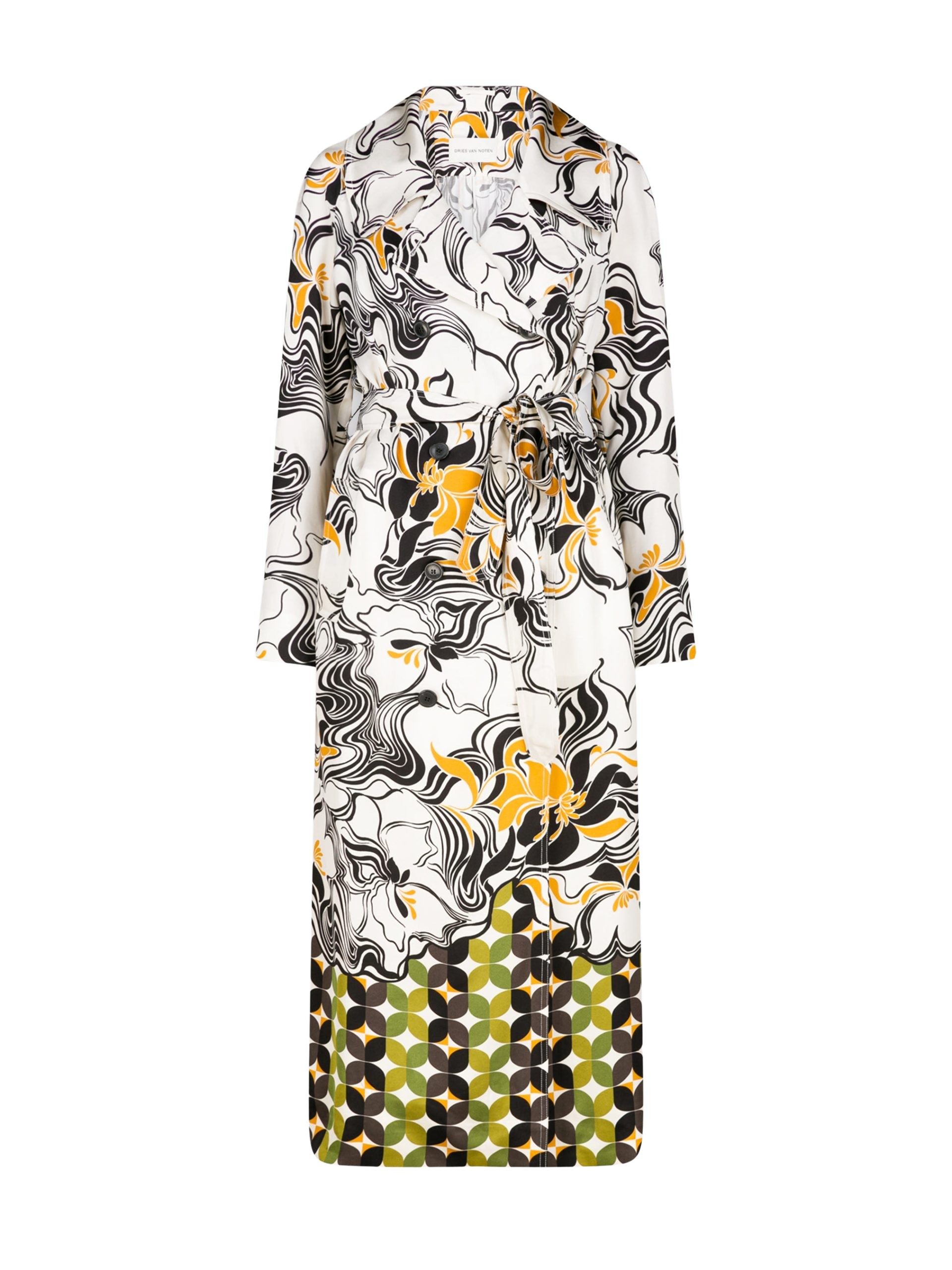Dries Van Noten Unconstructed coat