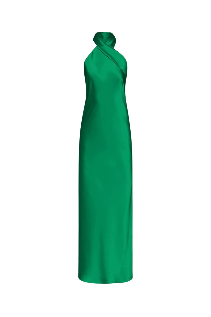 Galvan London Cropped Pandora Dress – Emerald