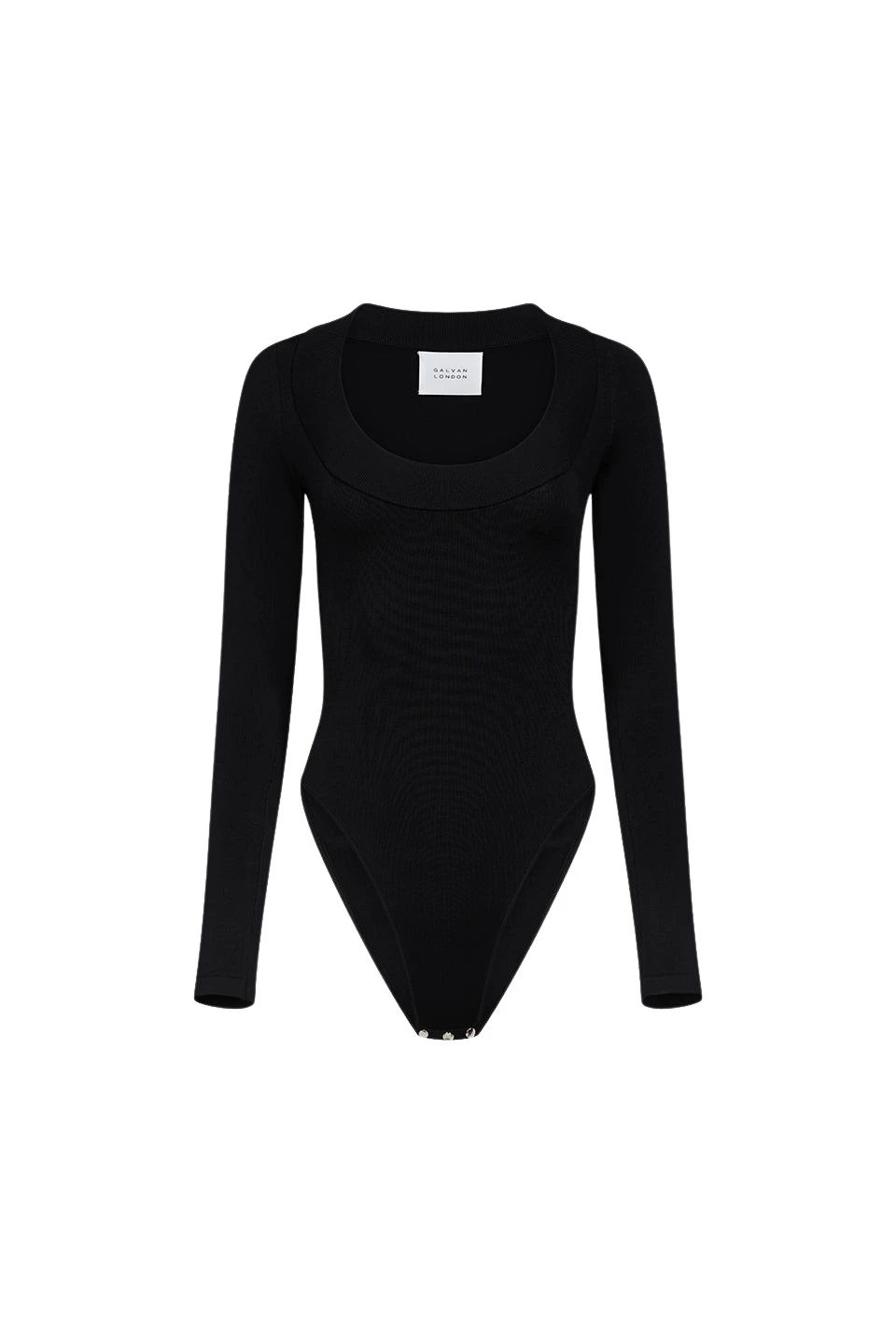 Galvan-London-Sasha-Ballet-Neck-Body-Black88169_nobg Sasha Ballet Neck Body - Black - Image 1