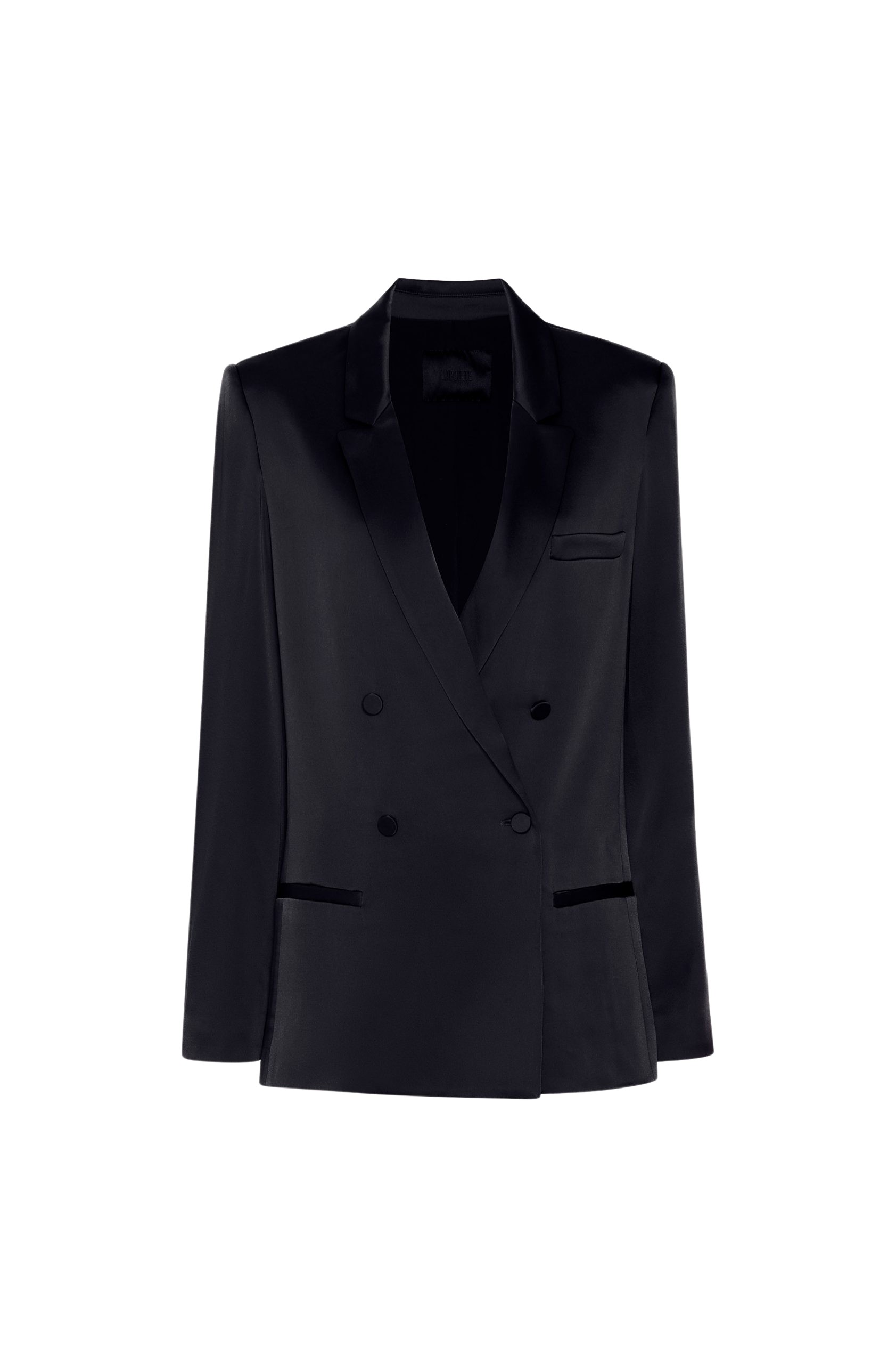 LaPointe Satin Blazer