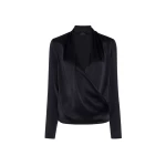 Satin Wrap Top