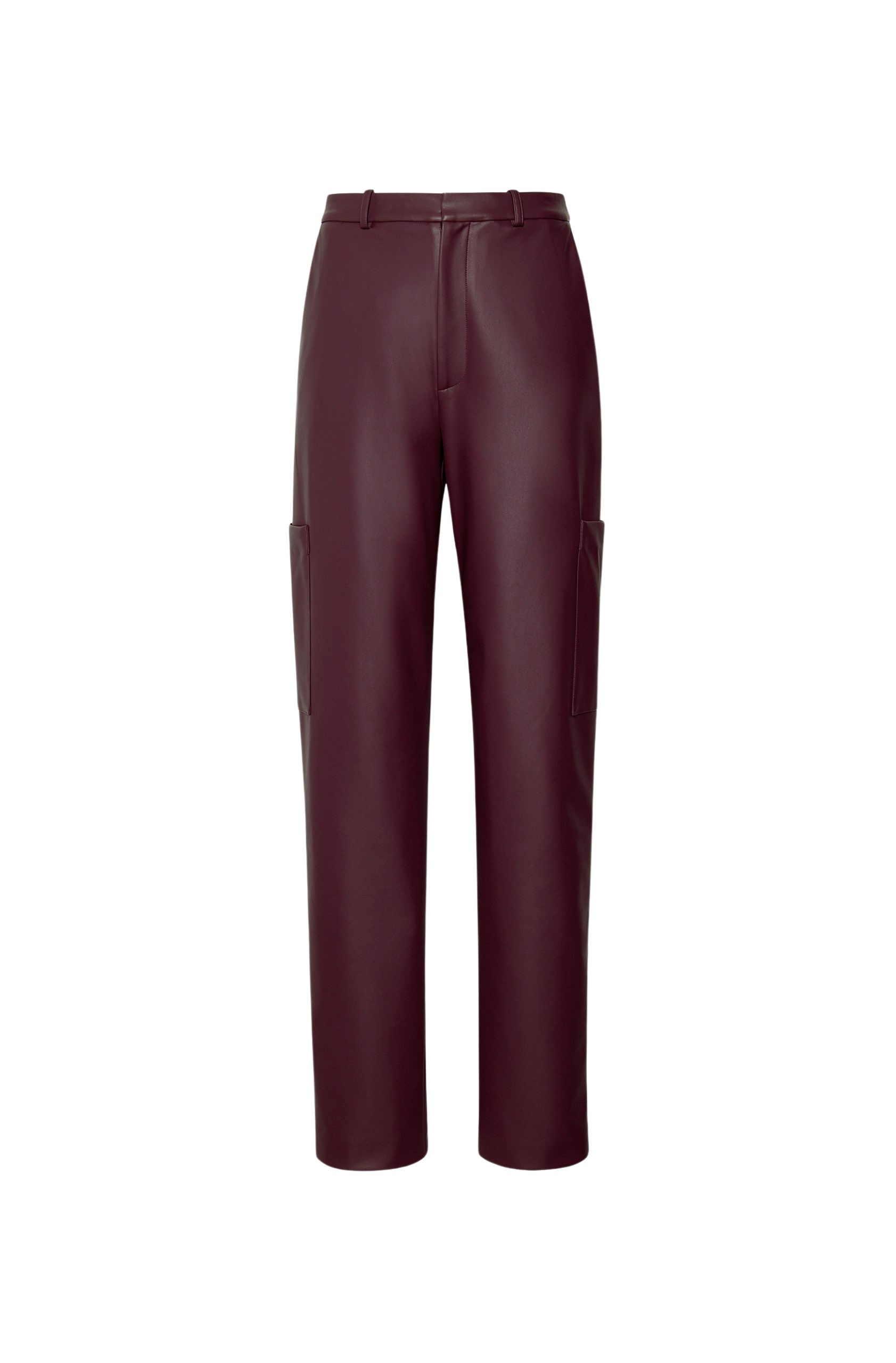 LaPointe Stretch Faux Leather Tapered Trouser