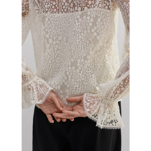 Botanical Lace Blouse + Cami - Image 6