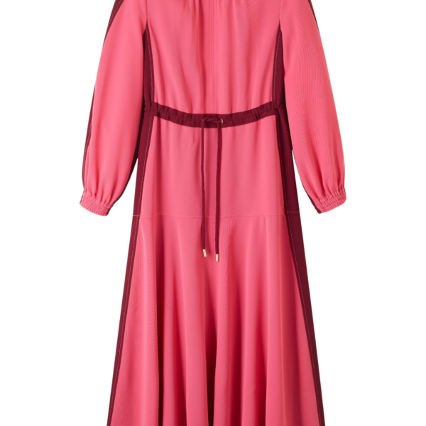 Me and Em Color Block Drawstring Maxi Dress