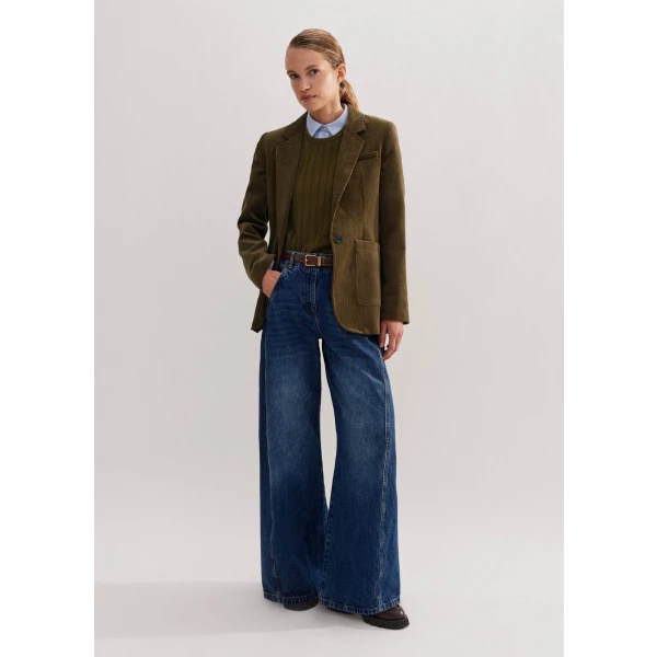 Cord Patch Pocket Blazer - Image 5
