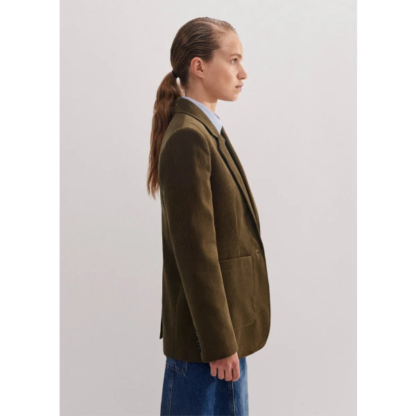 Cord Patch Pocket Blazer - Image 6