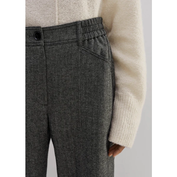 Elasticated Waist Tapered Pant - Image 6