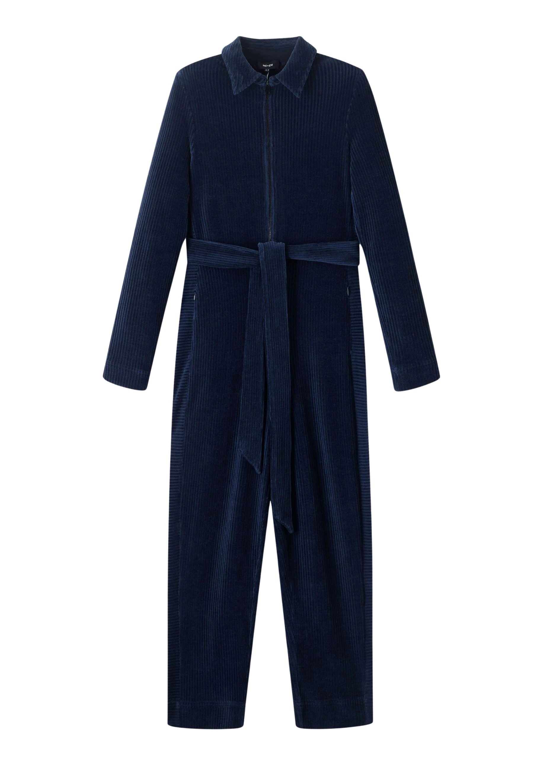 Me-and-Em-Fluid-Cord-Velour-Jumpsuit-Belt-scaled14603_nobg Fluid Cord Velour Jumpsuit + Belt - Image 1