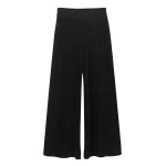 Fluid Cord Velour Palazzo Pant