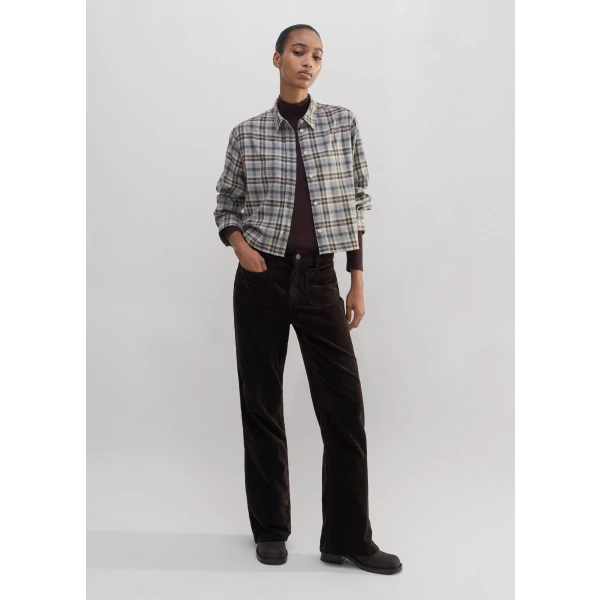 Impossibly Soft Cotton Merino Crop Shirt - Image 6