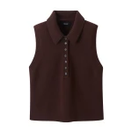 Merino Cashmere Layering Sweater Vest + Collar