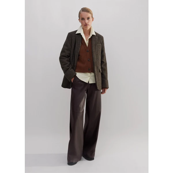 Merino Cashmere Relaxed Cardigan - Image 6