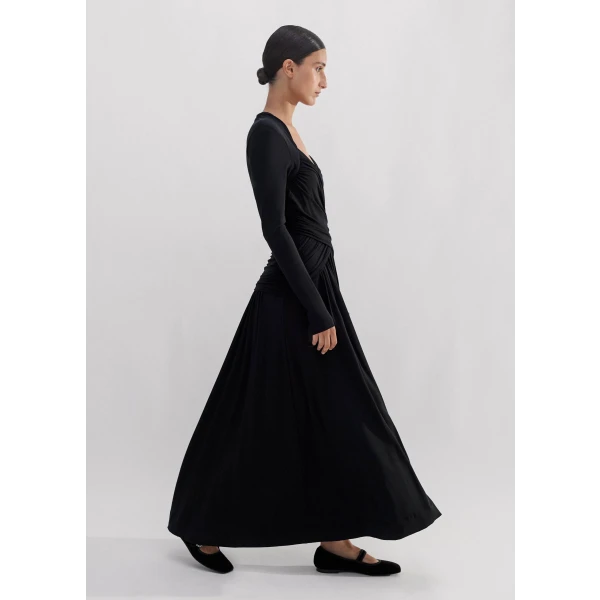 Ruched Panel Maxi Dress - Image 5