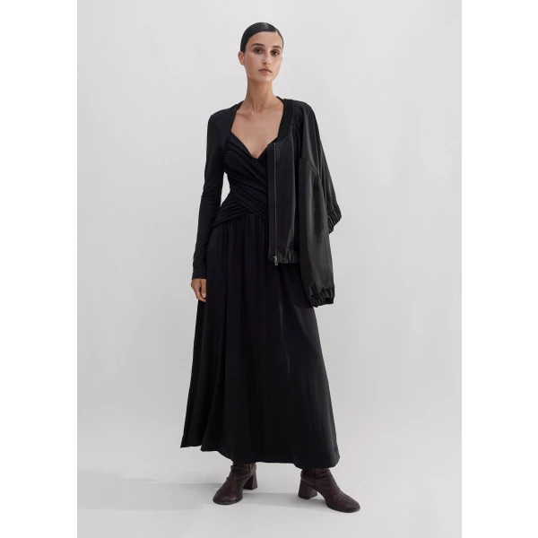 Ruched Panel Maxi Dress - Image 6