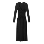 Ruched Panel Maxi Dress