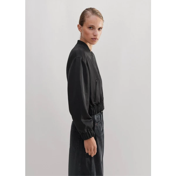 Satin Twill Evening Bomber - Image 6