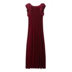 Silk-Blend Velvet Maxi Dress