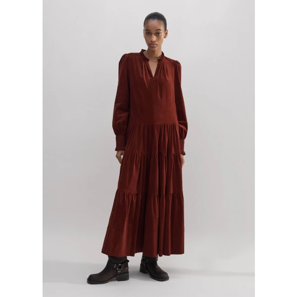 Soft Cord Maxi Dress + Belt - Image 6