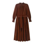 Soft Cord Maxi Dress + Belt
