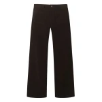 Stretch Velvet Subtle Flare Pant
