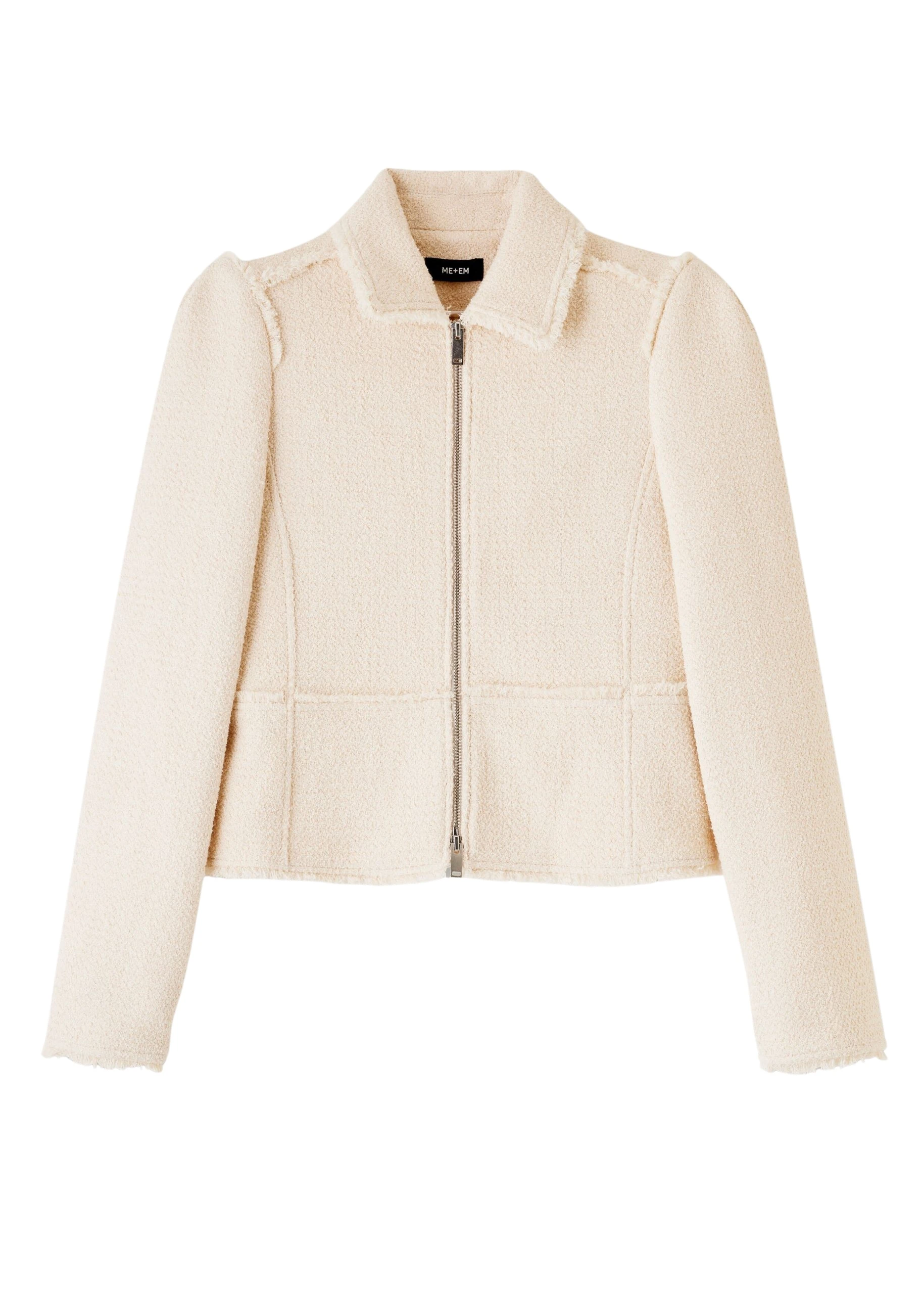Me-and-Em-Textured-Statement-Sleeve-Peplum-Jacket-scaled66853_nobg Textured Statement Sleeve Peplum Jacket - Image 1
