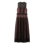 Tulle Maxi Dress + Tie
