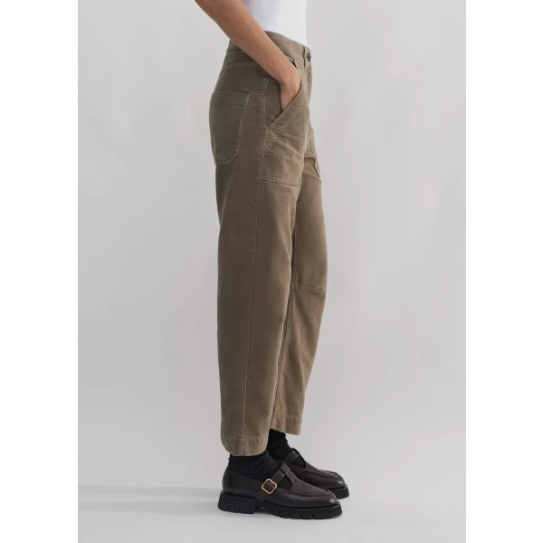 Washed Velvet Engineered-Leg Pant - Image 6