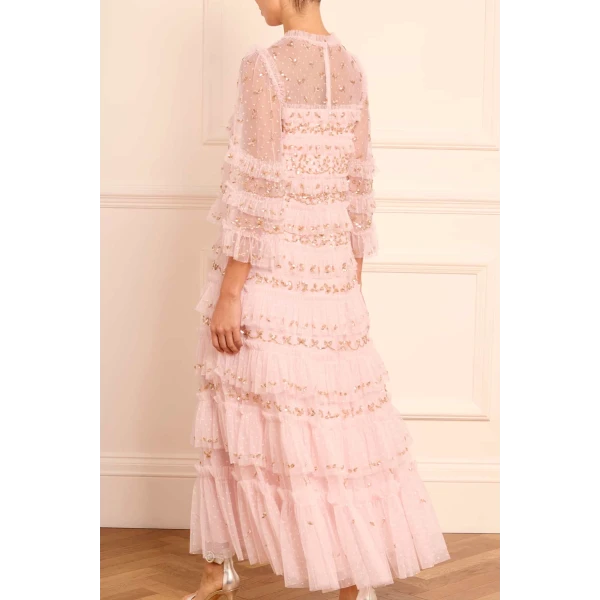 Emily Lace Ankle Gown - Image 5