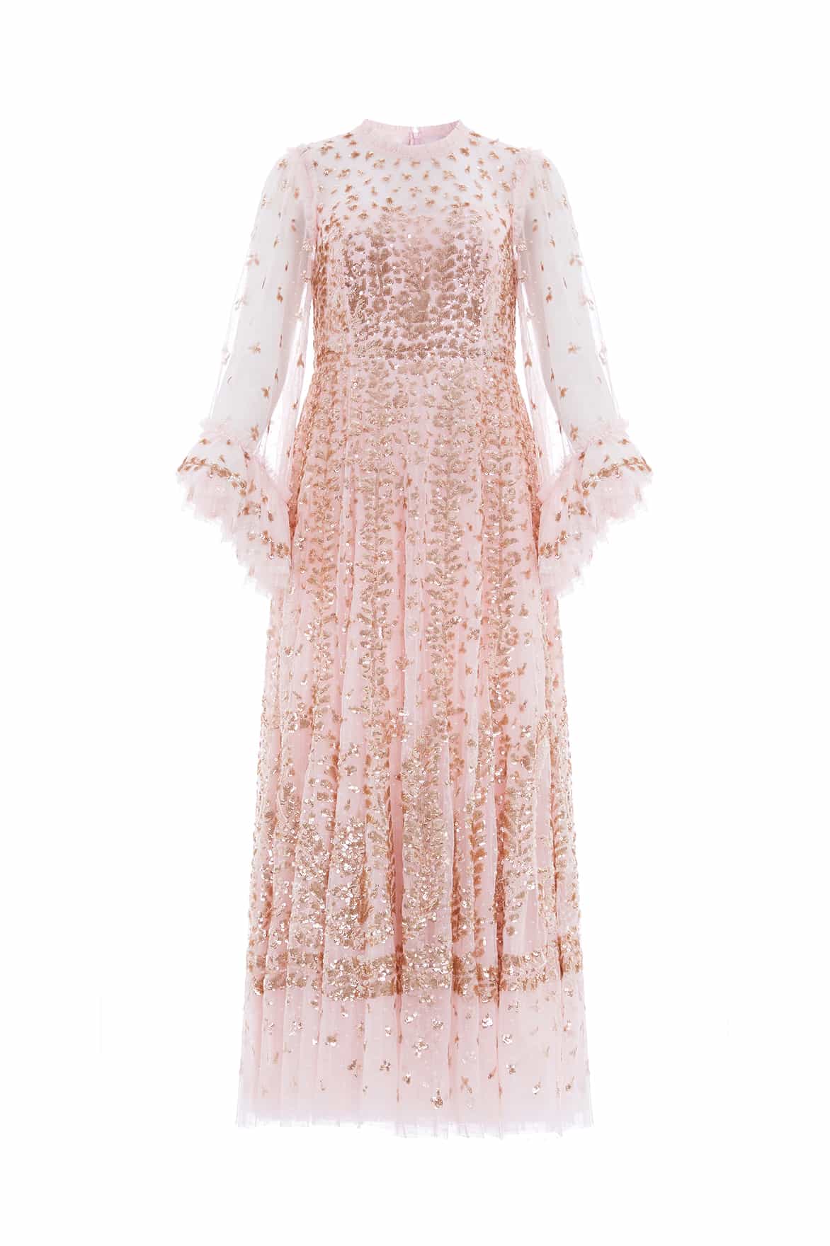 Needle and Thread Fern Ankle Gown