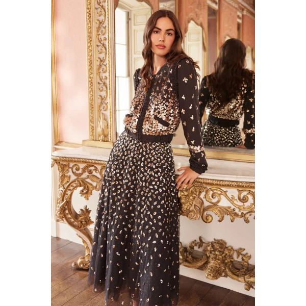 Fern Georgette Bomber Jacket - Image 5