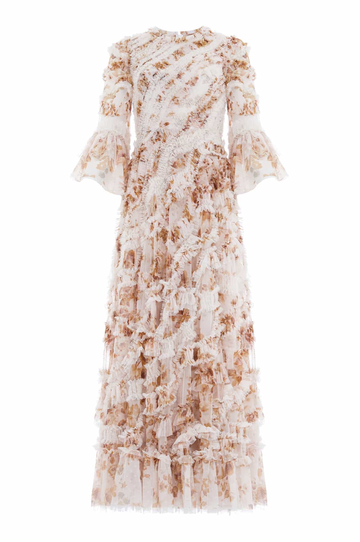 Needle and Thread Vintage Rose Aaliyah Long Sleeve Gown