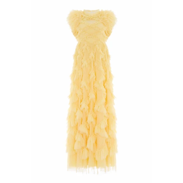 Needle and thread Genevieve Ruffle yellow Gown
