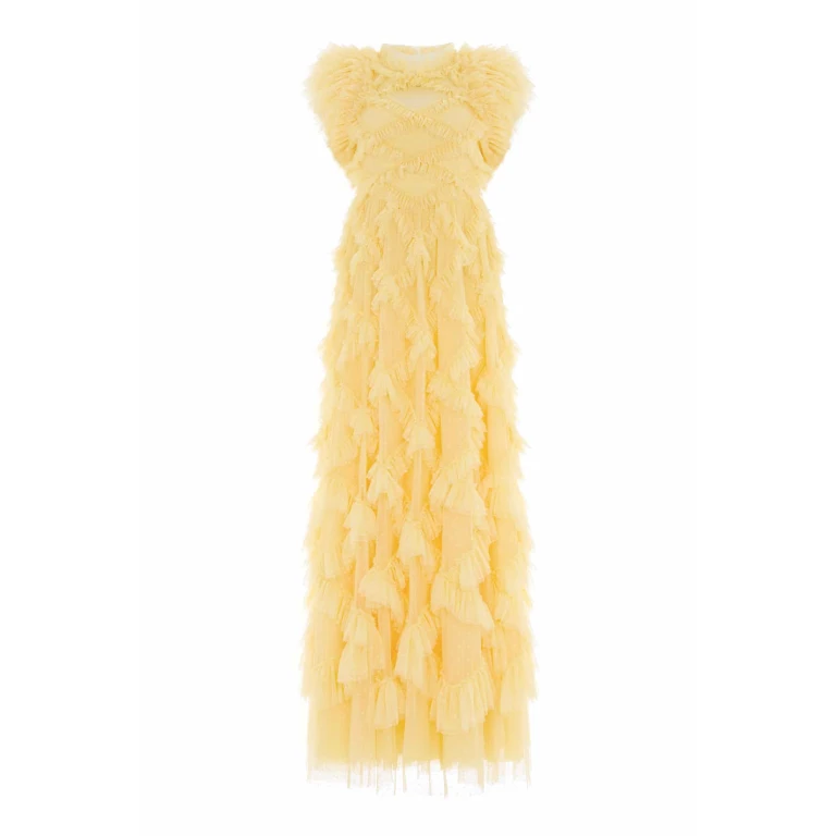 Needle and thread Genevieve Ruffle yellow Gown