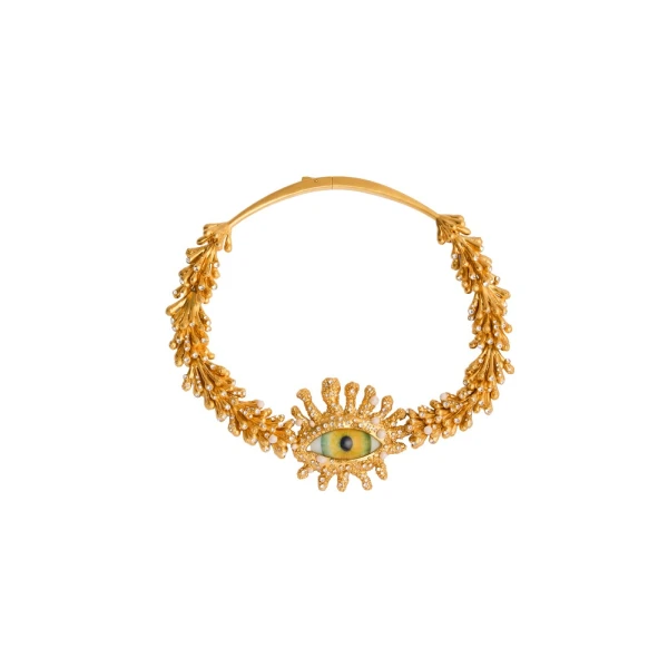 Eye Rhinestone Necklace