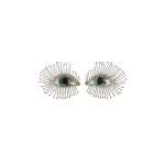 Eyes Rhinestone Earrings