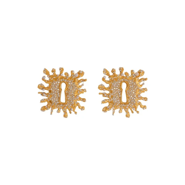 Keyhole Earring Jewel
