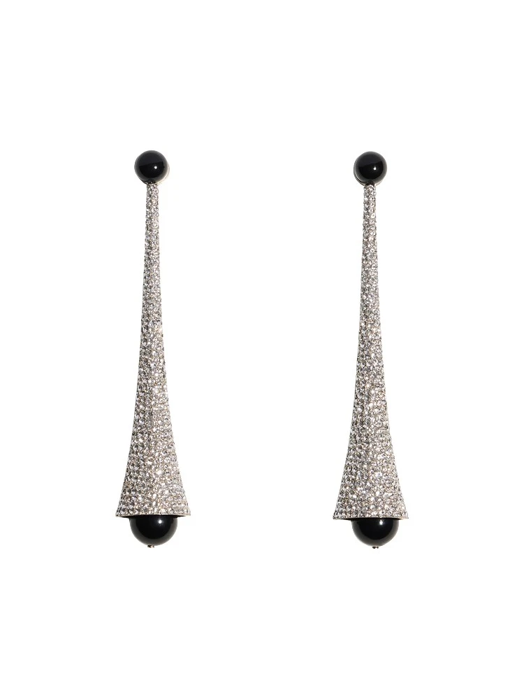 Schiaparelli-Retro-Future-Rhinestone-Earrings59675_nobg Retro-Future Rhinestone Earrings - Image 1