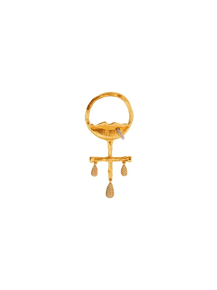 Schiaparelli-Woman-Brooch87268_nobg Woman Brooch - Image 1