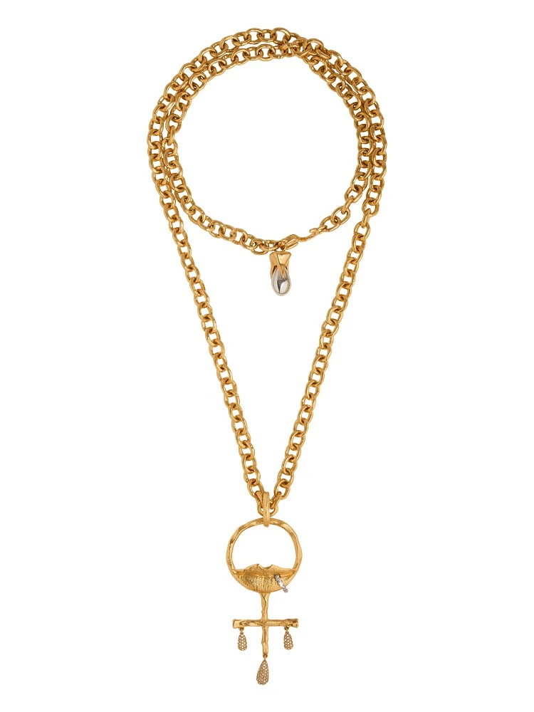 Schiaparelli-Woman-Chain-Necklace57758_nobg Woman Chain Necklace - Image 1