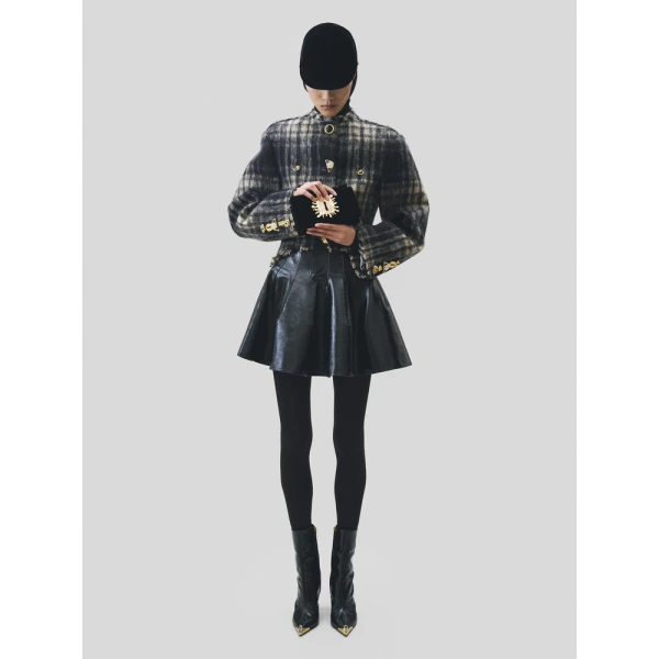 Schiaparelli Keyhole Bijou Chain Clutch, view 2