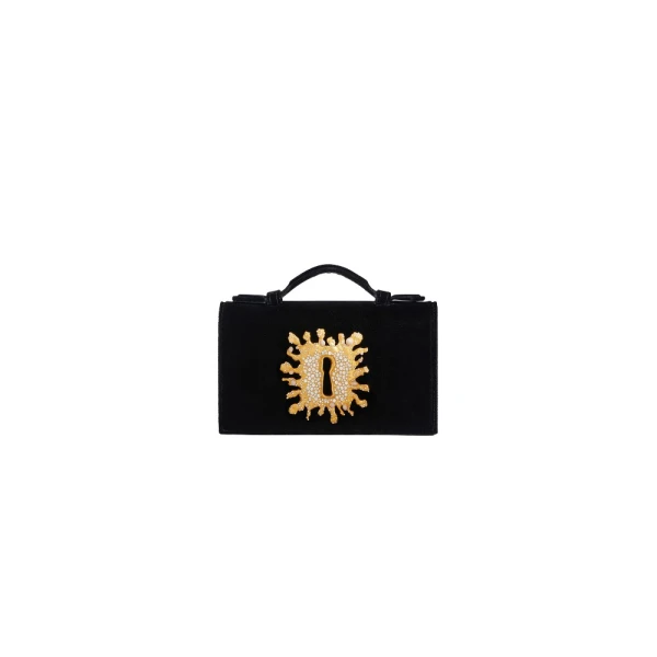 Keyhole Bijou Chain Clutch