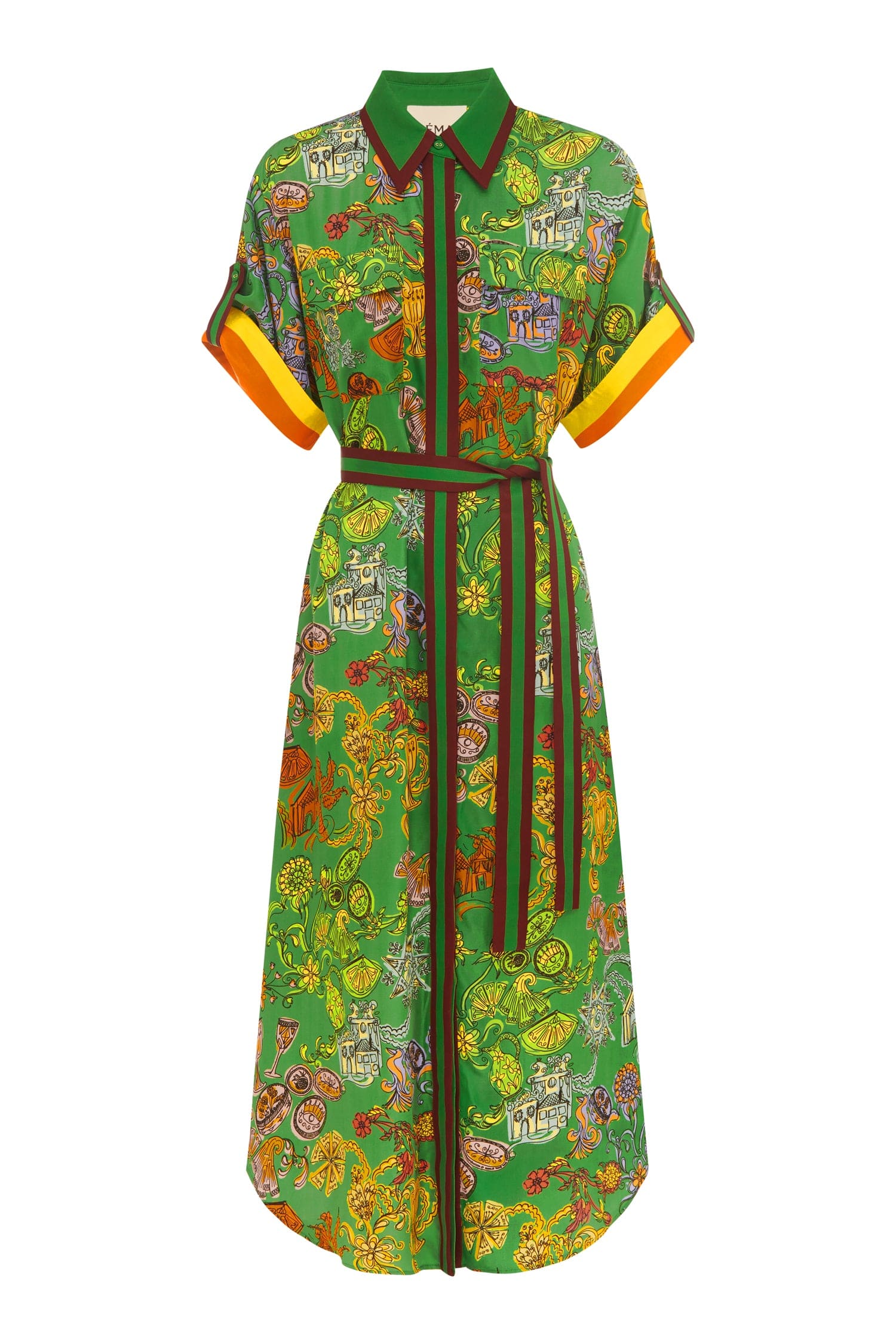 Alemais Fiesta Shirtdress Dress