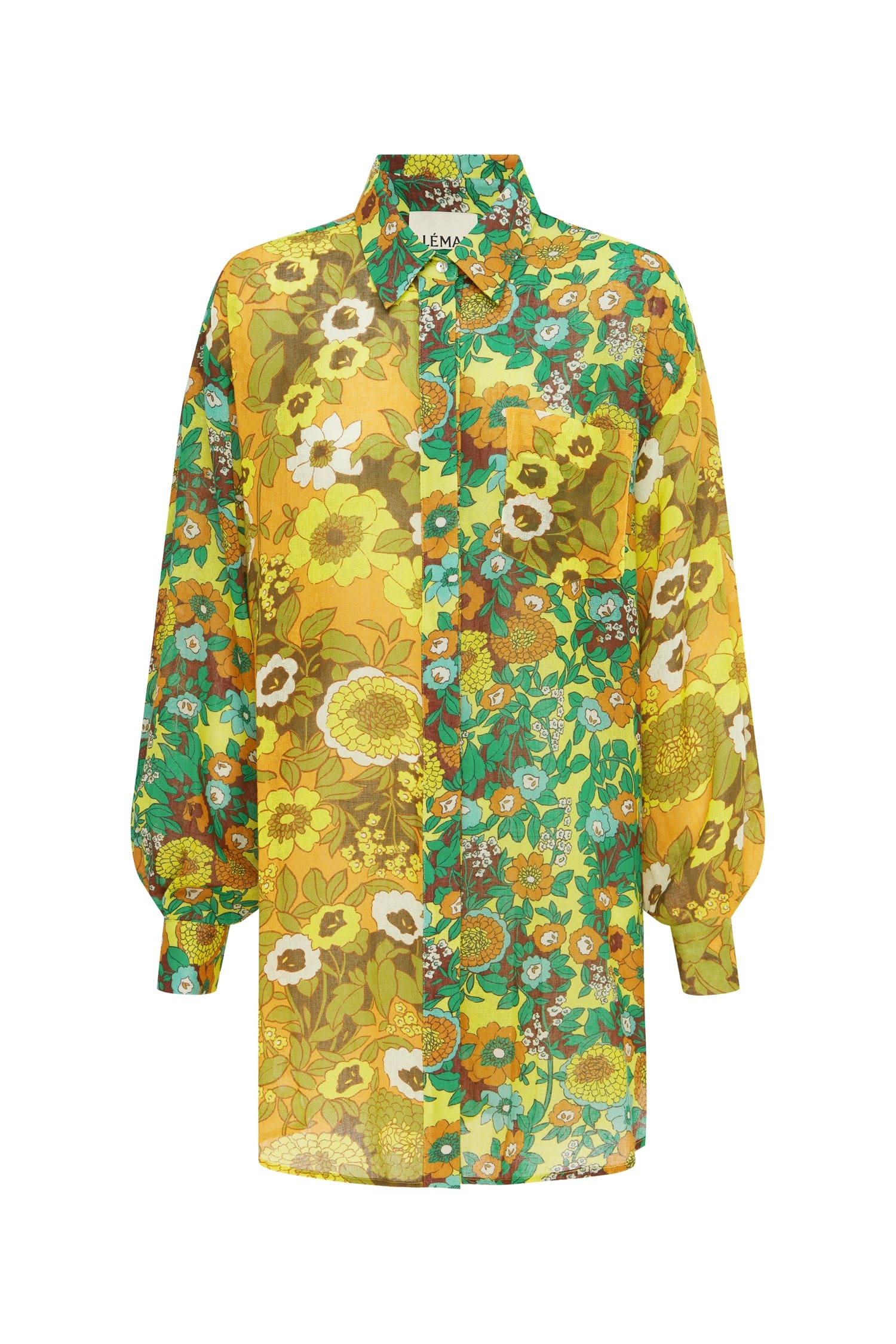 Alemais Jeff Spliced Beach Shirt